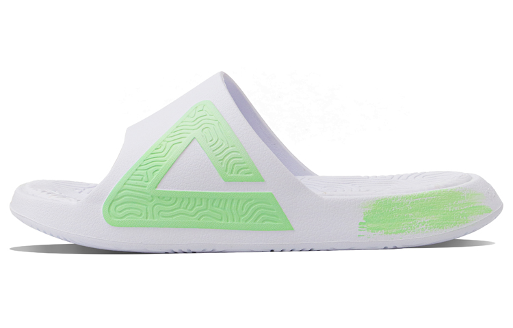 [Custom Shoes] (W) Peak Tai Chi 1.0 Slide 'White-Green'
