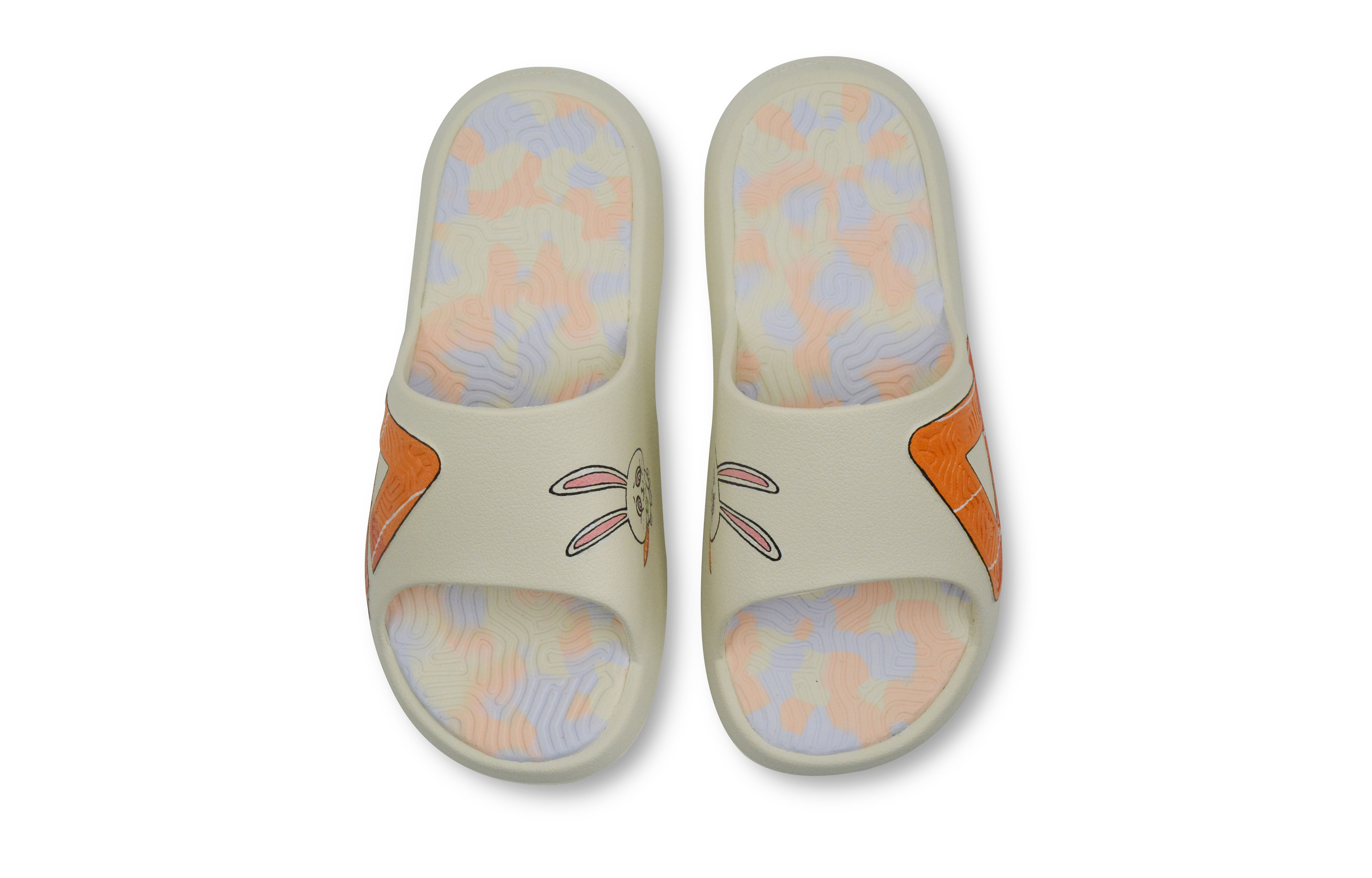 [Custom Shoes] (W) Peak Tai Chi Sandal 'Chinese Zodiac White Rabbit Graffiti' 圖 5
