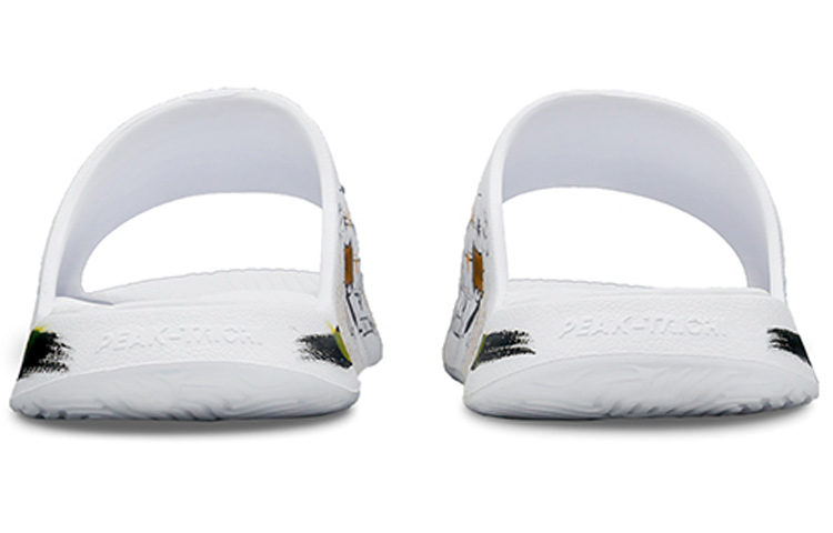 [Custom Shoes] (W) Peak Tai Chi Slide 'Yellow Black Graffiti' 圖 4