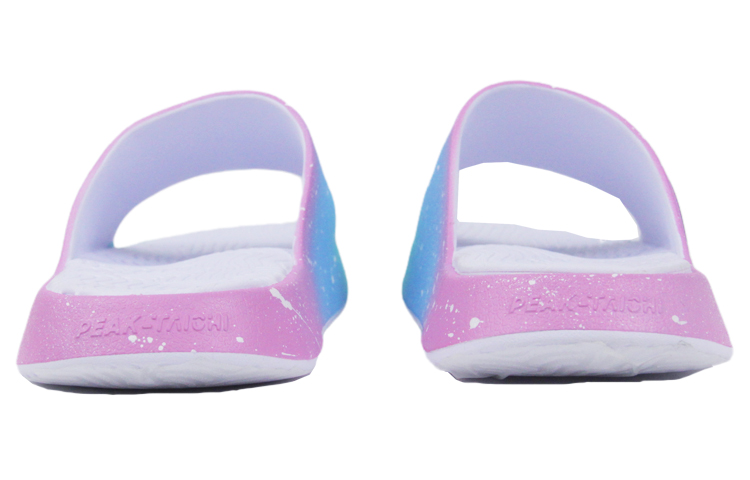 [Custom Shoes] (W) Peak Taichi Slides 'May Day Cotton Candy Ice Cream' 圖 5