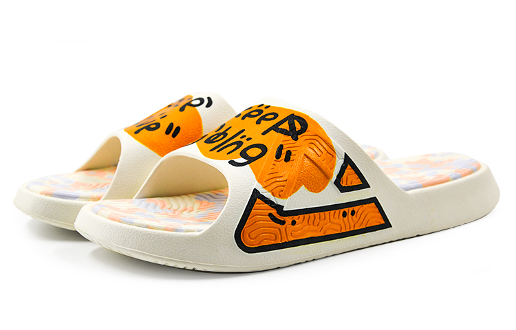 [Custom Shoes] (W) Peak Taichi Slipper 'Orange Graffiti National Trend' 圖 3