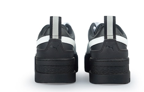 【定製球鞋】PUMA Mayze Reflective 熊貓主題 呆萌熊貓 絲綢鞋帶 厚底 低幫 板鞋 女款 黑白 Shop 【定製球鞋】PUMA Mayze Reflective 熊貓主題 呆萌熊貓 絲綢鞋帶 厚底 低幫 板鞋 女款 黑白