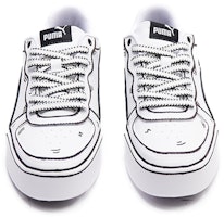 【訂製球鞋】 PUMA Skye 泡沫水母 虛擬維度 潮流漫畫線條 低筒 運動鞋 女款 黑白 Purchase 【訂製球鞋】 PUMA Skye 泡沫水母 虛擬維度 潮流漫畫線條 低筒 運動鞋 女款 黑白