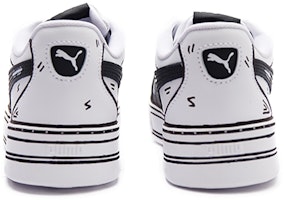 【訂製球鞋】 PUMA Skye 泡沫水母 虛擬維度 潮流漫畫線條 低筒 運動鞋 女款 黑白 Details for 【訂製球鞋】 PUMA Skye 泡沫水母 虛擬維度 潮流漫畫線條 低筒 運動鞋 女款 黑白