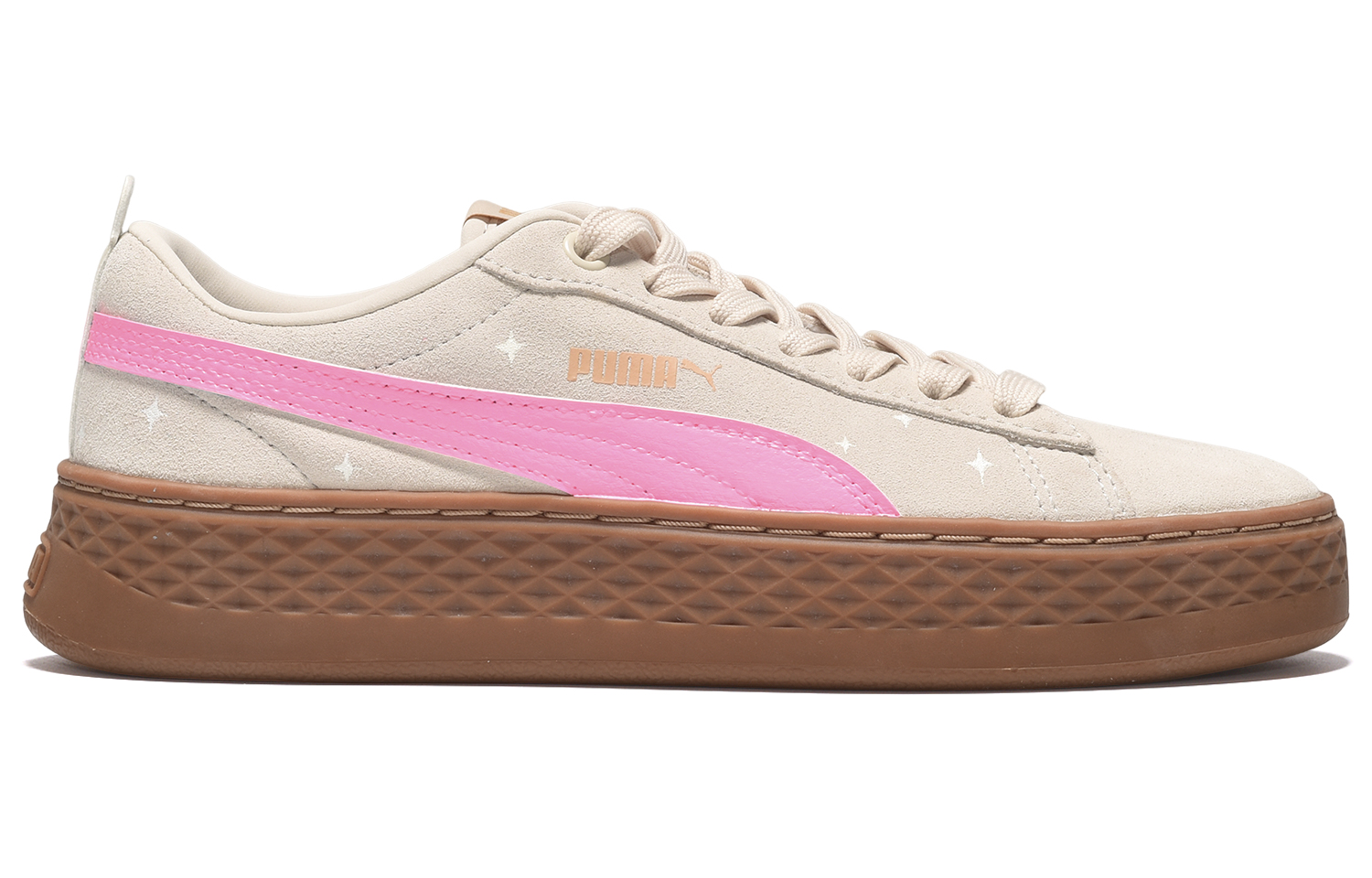 Order (W) [Zapatos Personalizados] Puma Smash 'CNY Flor de Cerezo Romántica' 366488-03(TeamE-女款浪漫樱花粉棕)