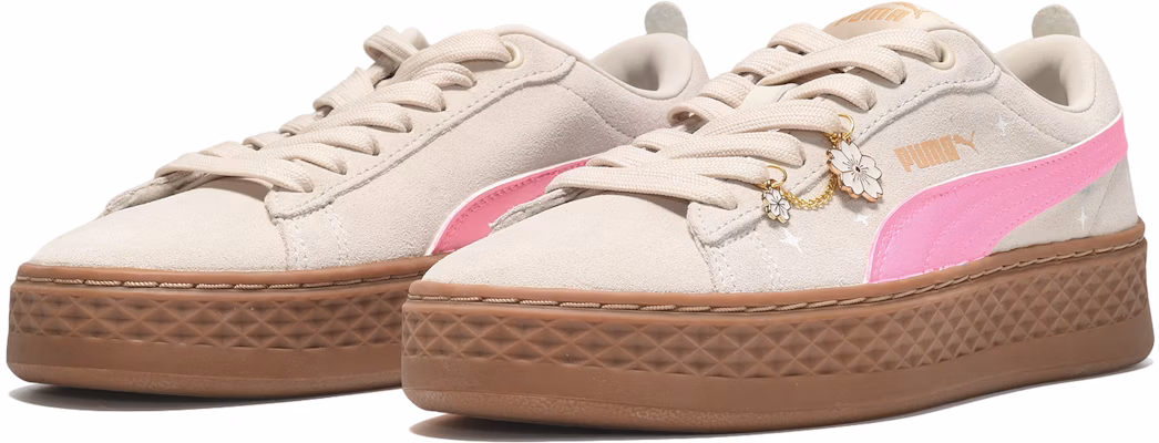 (W) 푸마 스매쉬 '벚꽃 로맨스' (커스텀) 366488-03(TeamE-女款浪漫樱花粉棕) Lookbook (W) 푸마 스매쉬 '벚꽃 로맨스' (커스텀) 366488-03(TeamE-女款浪漫樱花粉棕)