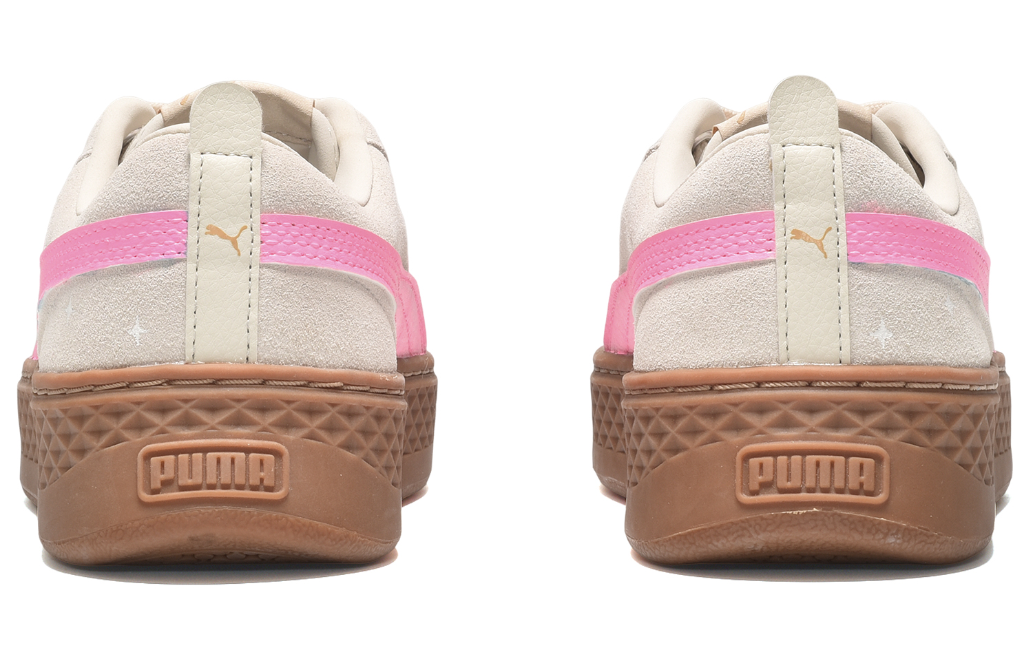Shop (W) [Zapatos Personalizados] Puma Smash 'CNY Flor de Cerezo Romántica' 366488-03(TeamE-女款浪漫樱花粉棕)