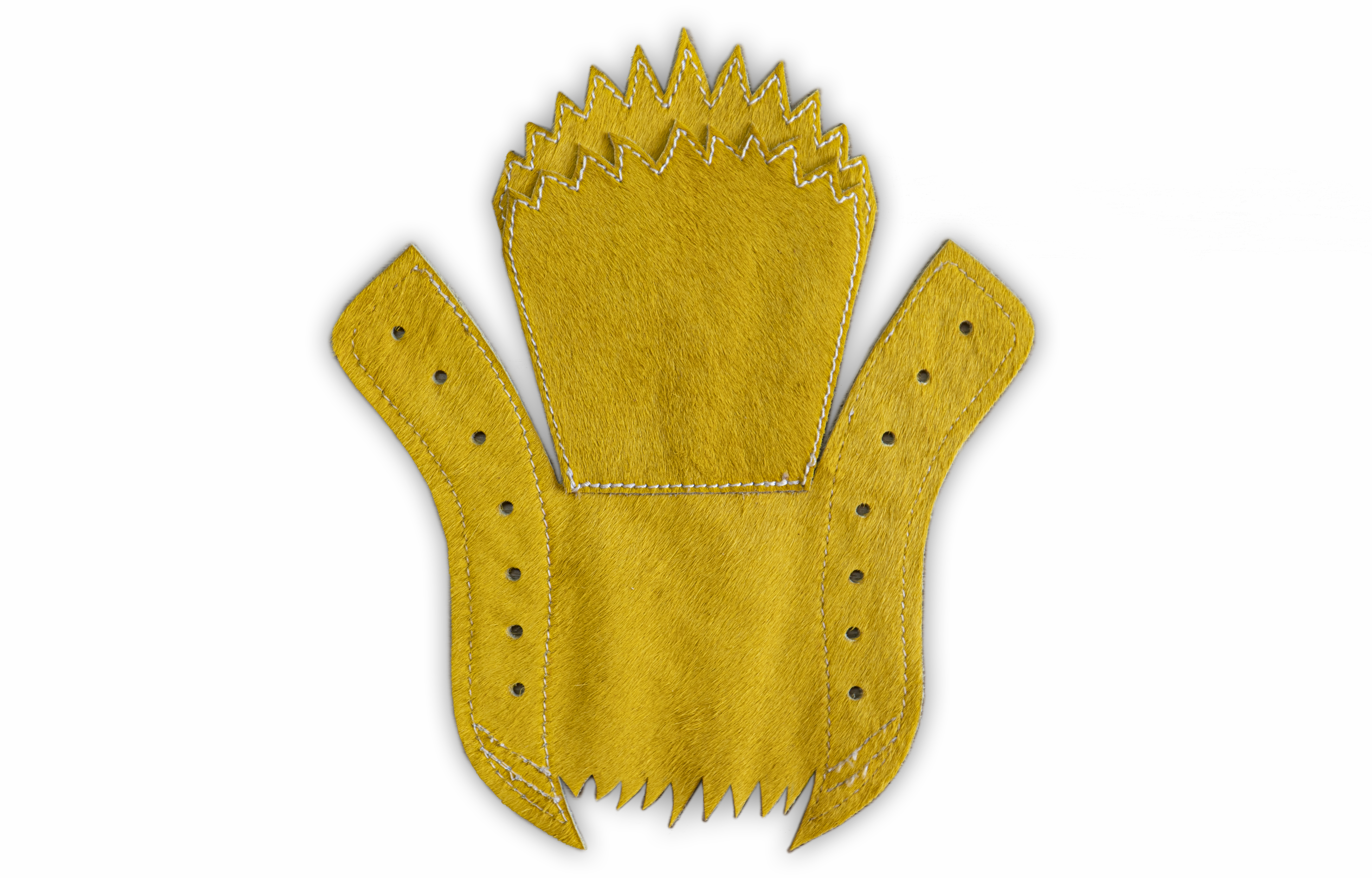 Sizing (W) [Kasut Custom] Timberland Tinggi 'Kuning Chief Eagle Wing dengan Tapak Gigi Kuda'. 10361W(TeamA-TBL黄靴女马毛鹰翼)