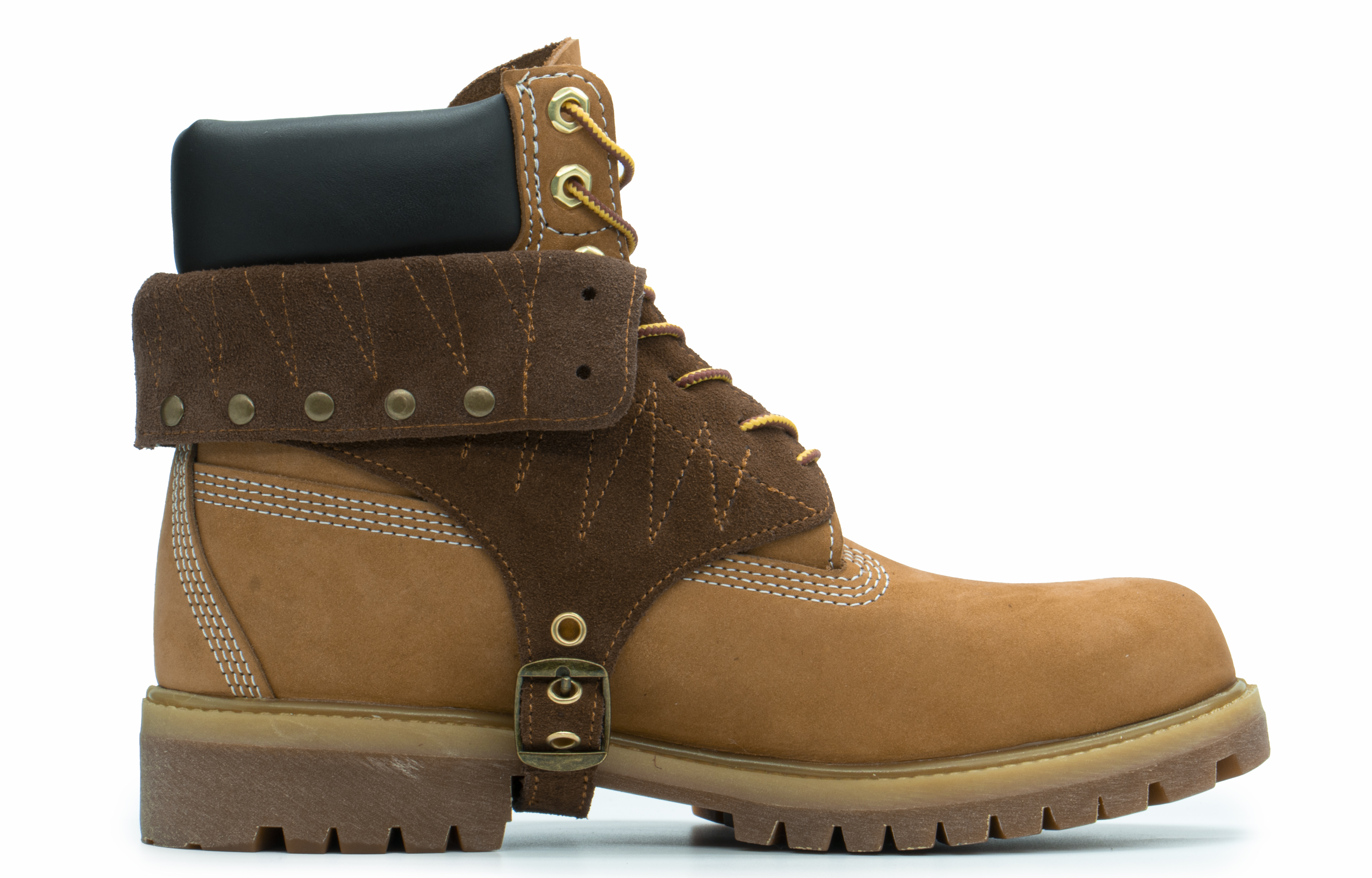 Order (W) ティンバーランド デコンカウボーイ スエード "レトロ銅バックル" 10361W(TeamA-TBL黄靴女西部牛仔)