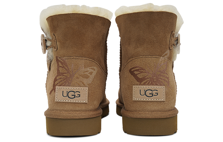 Purchase (W) [カスタムシューズ] (女性用) UGG ベイリー「チェスナットベリーツイスト」 1016422-CHE(TeamI-女款缠绕蝴蝶W栗色)