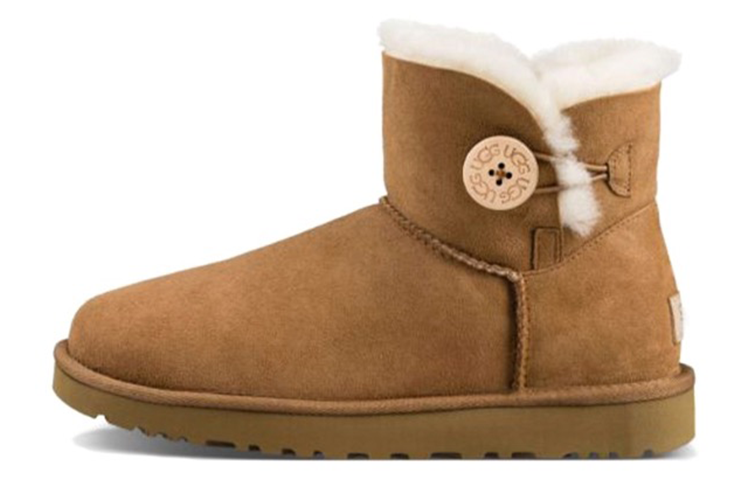 Cheap (W) [カスタムシューズ] (女性用) UGG ベイリー「チェスナットベリーツイスト」 1016422-CHE(TeamI-女款缠绕蝴蝶W栗色)