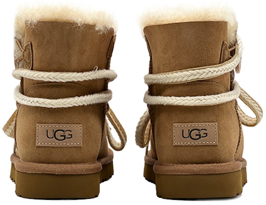 (W) 【カスタムシューズ】(女性用)UGG ベイリーミニ『ハートパッチチェスナット』 1016422-CHE(TeamS-麻绳爱心布贴) Shop (W) 【カスタムシューズ】(女性用)UGG ベイリーミニ『ハートパッチチェスナット』 1016422-CHE(TeamS-麻绳爱心布贴)