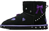 Buy 【訂製球鞋】UGG CLASSIC MINI 愛心印刷 加絨保暖 舒適休閒 百搭 低筒 雪地靴 女款 黑色