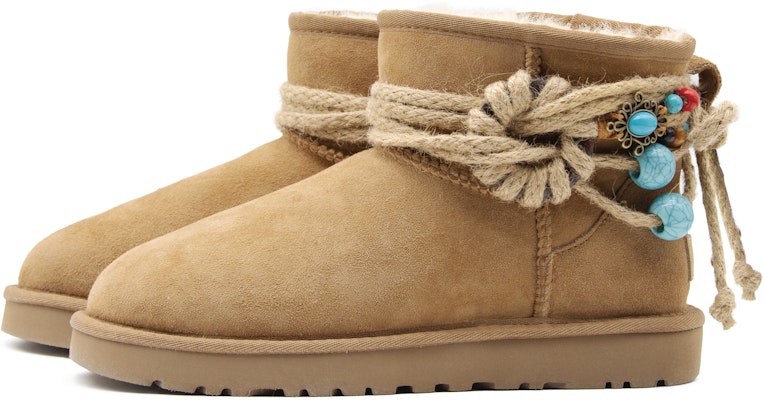 (W) UGG 클래식 미니 '브라운 페스티브 버클' (커스텀) 1016222-CHE(Team63-笙笙扣新年袋) Purchase (W) UGG 클래식 미니 '브라운 페스티브 버클' (커스텀) 1016222-CHE(Team63-笙笙扣新年袋)