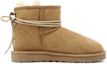 Lookbook 【個人訂製球鞋】UGG CLASSIC MINI 羊皮 小兔乖乖 復古 小眾 休閒萬用 潮流 低筒 雪地靴 女款 棕色