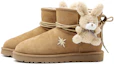 Shop 【個人訂製球鞋】UGG CLASSIC MINI 羊皮 小兔乖乖 復古 小眾 休閒萬用 潮流 低筒 雪地靴 女款 棕色