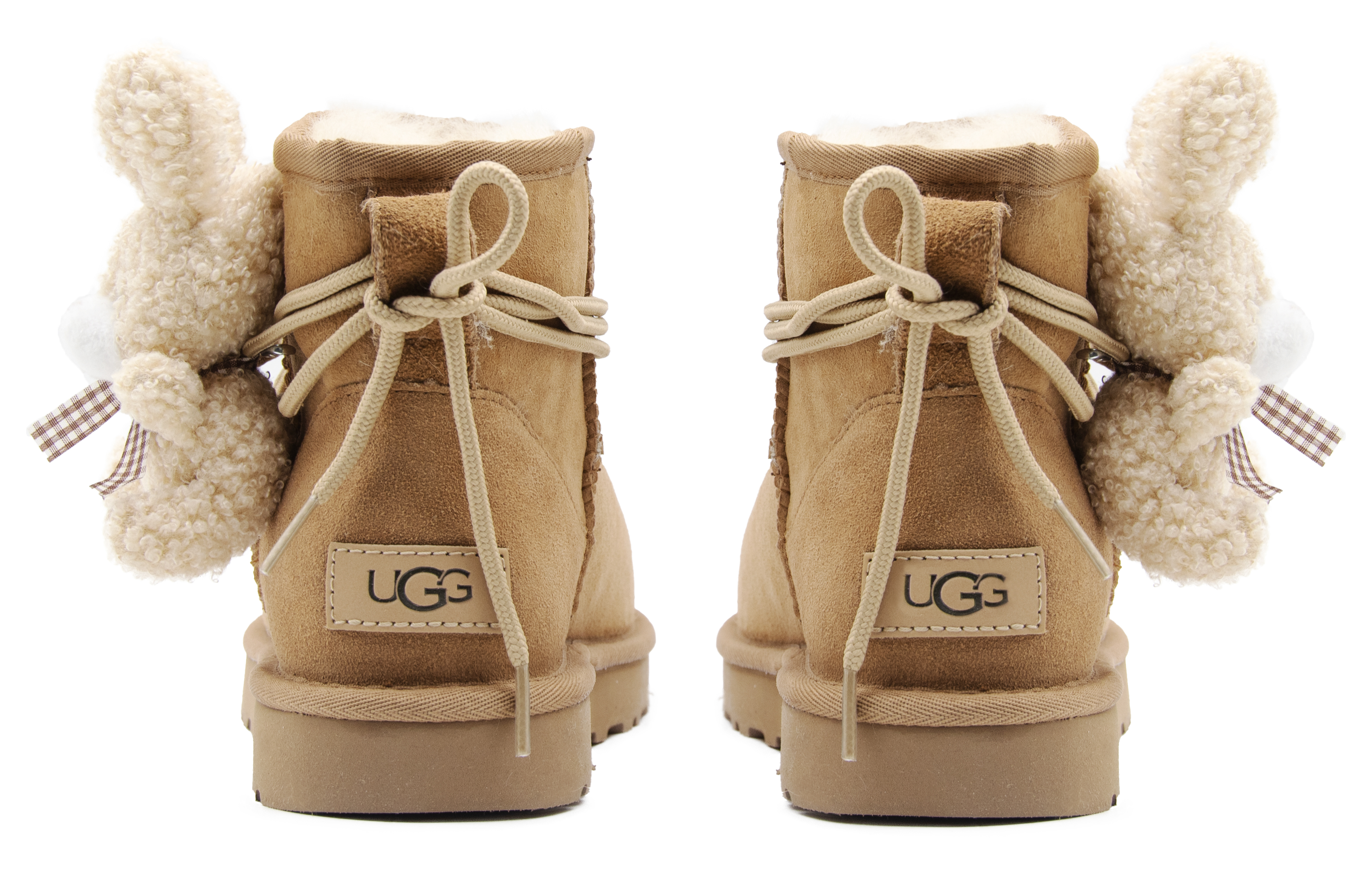 Details for (W) [定制鞋] UGG 经典款迷你靴 '棕色羊皮' 1016222-CHE（Team63-小兔乖乖）