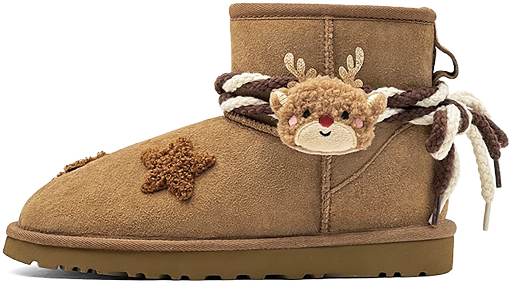 custom-shoes-women-ugg-classic-mini-chestnut-maillard-reindeer