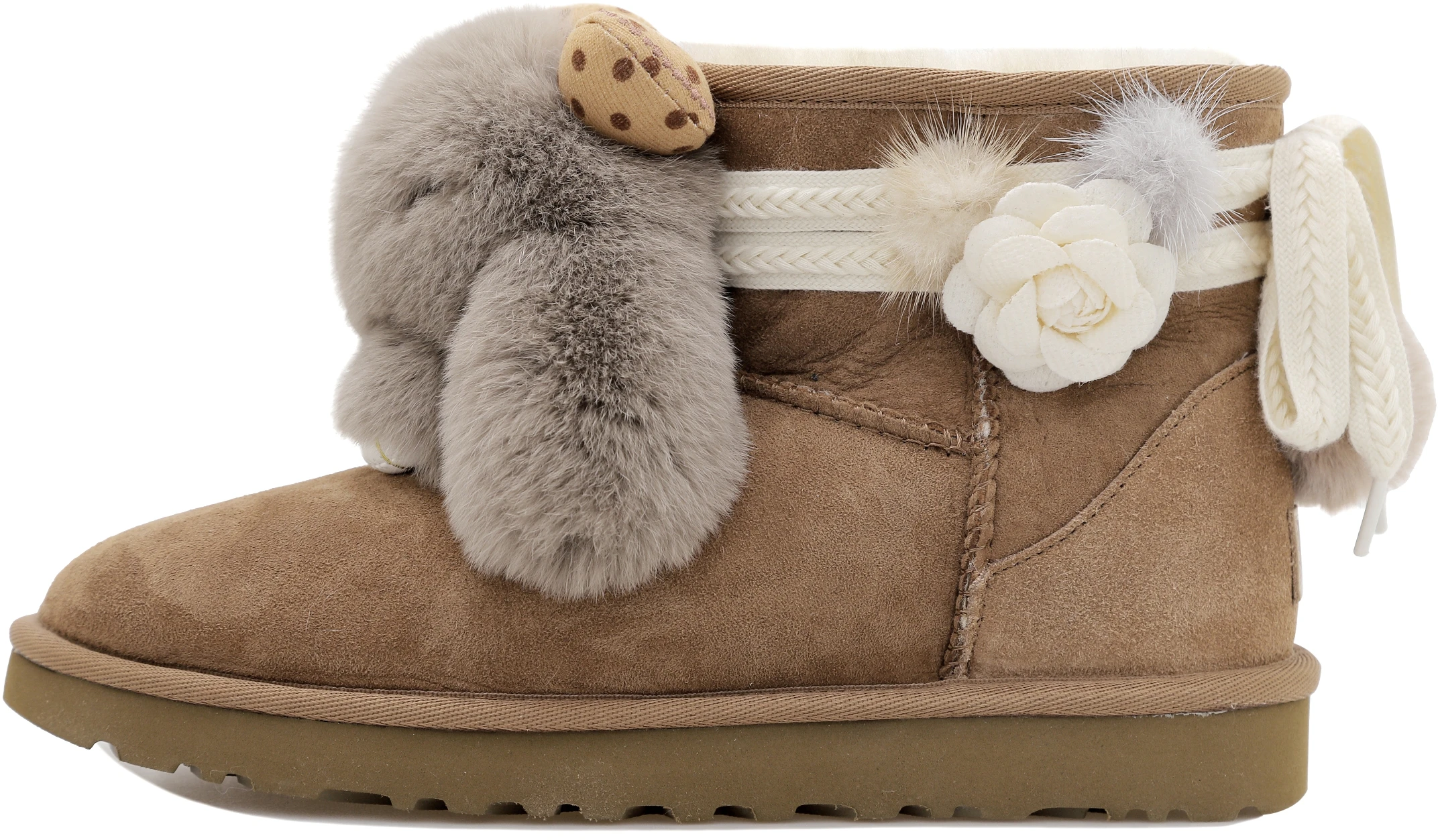 custom-shoes-women-ugg-classic-mini-chestnut-grey