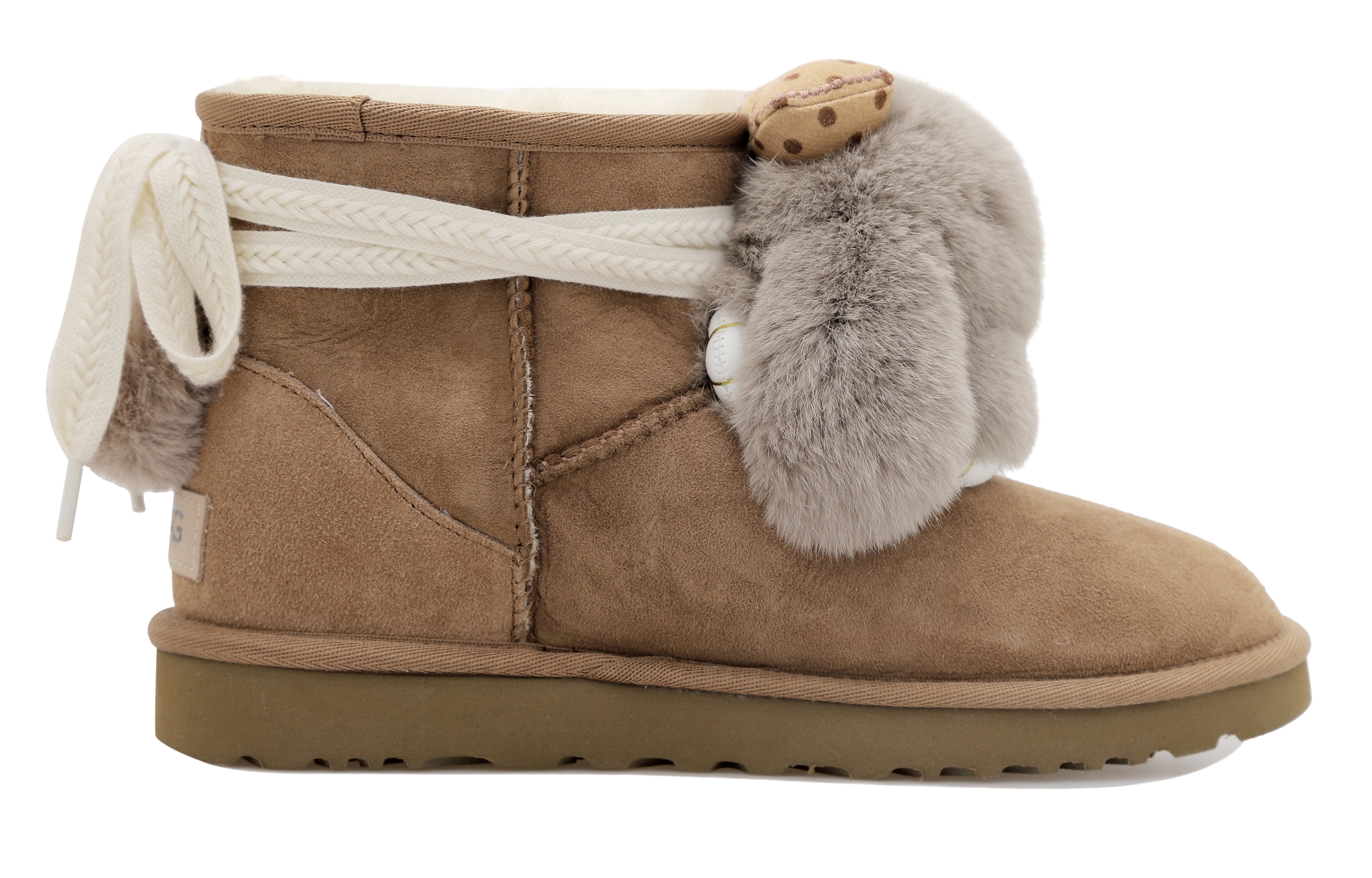 Lookbook (W) [定制鞋款] UGG经典迷你'栗色灰' 1016222-CHE(Team69-萌兔)