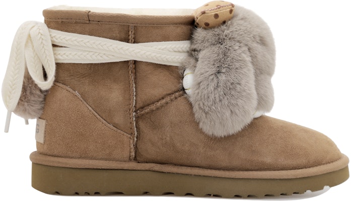 【客製球鞋】UGG CLASSIC MINI 羊皮 保暖 海豹 玩偶 茼蒿 返齡神器 萌兔 低筒 雪地靴 女款 栗灰色 Lookbook 【客製球鞋】UGG CLASSIC MINI 羊皮 保暖 海豹 玩偶 茼蒿 返齡神器 萌兔 低筒 雪地靴 女款 栗灰色