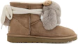 Lookbook 【客製球鞋】UGG CLASSIC MINI 羊皮 保暖 海豹 玩偶 茼蒿 返齡神器 萌兔 低筒 雪地靴 女款 栗灰色