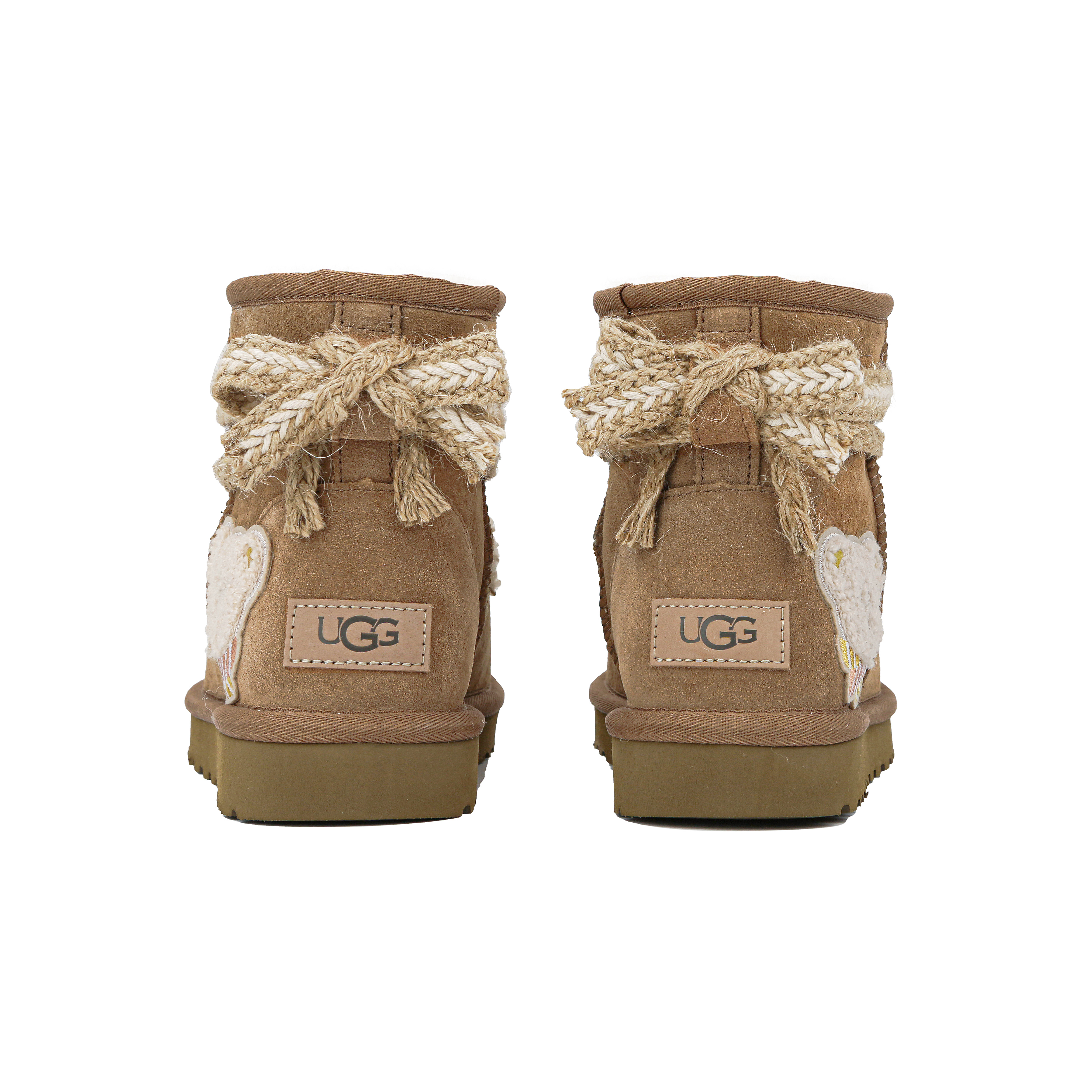 [Custom Shoes] (W) UGG Classic Mini 'Chestnut Teddy' 圖 4