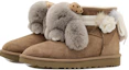 Shop 【客製球鞋】UGG CLASSIC MINI 羊皮 保暖 海豹 玩偶 茼蒿 返齡神器 萌兔 低筒 雪地靴 女款 栗灰色