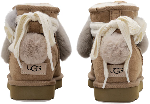 【客製球鞋】UGG CLASSIC MINI 羊皮 保暖 海豹 玩偶 茼蒿 返齡神器 萌兔 低筒 雪地靴 女款 栗灰色 Purchase 【客製球鞋】UGG CLASSIC MINI 羊皮 保暖 海豹 玩偶 茼蒿 返齡神器 萌兔 低筒 雪地靴 女款 栗灰色