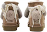 Purchase 【客製球鞋】UGG CLASSIC MINI 羊皮 保暖 海豹 玩偶 茼蒿 返齡神器 萌兔 低筒 雪地靴 女款 栗灰色