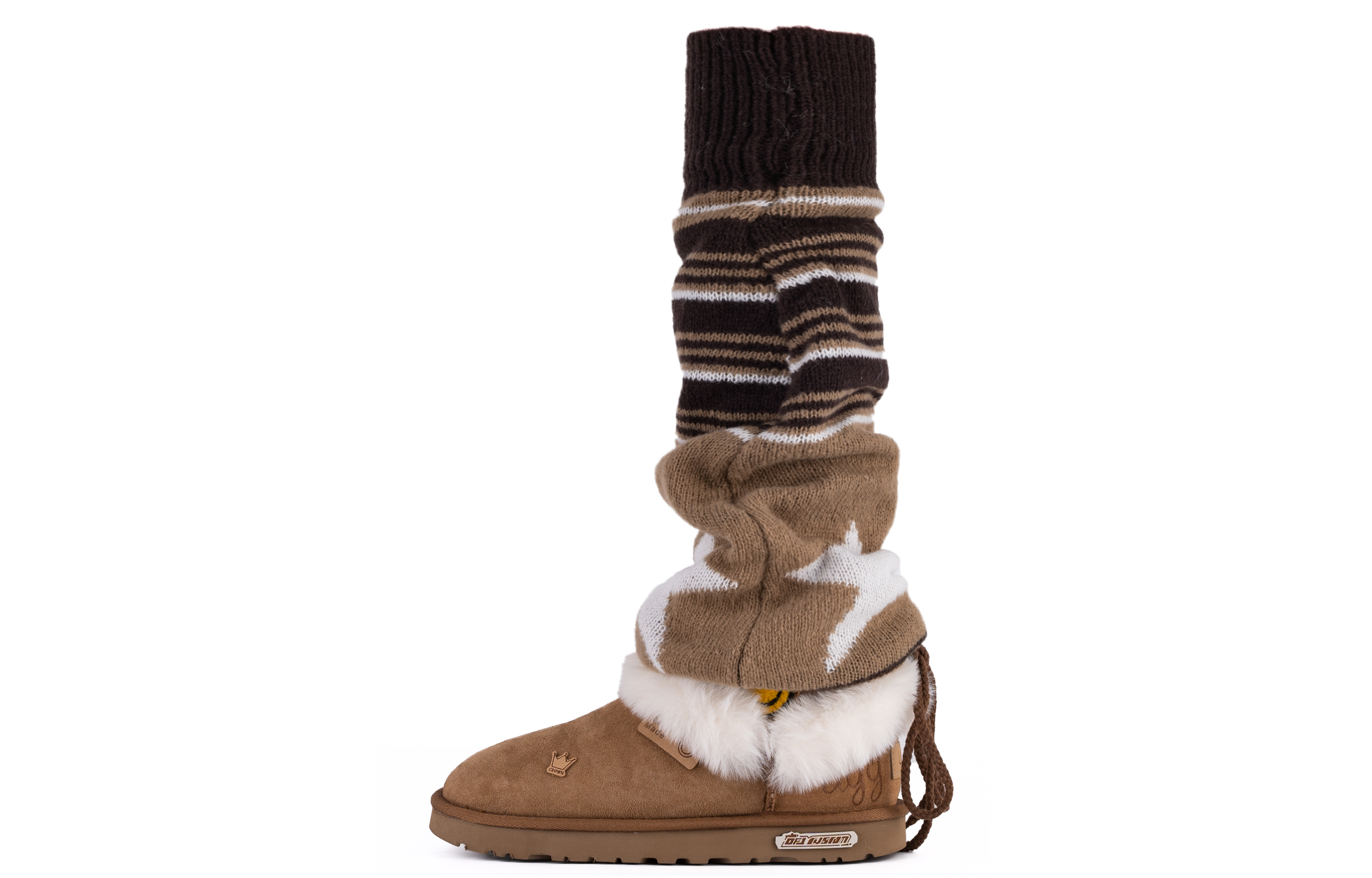 Buy (W) [定制鞋] UGG 经典迷你款 '达·芬奇棕色涂鸦' 1016222-CHE(TeamM-情绪)