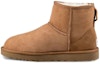 Details for 【訂製球鞋】 UGG CLASSIC MINI 達文西訂製 BEAR 保暖 塗鴉 小熊飾品 羊毛 潮流 簡潔 配襯 休閒 低筒 雪地靴 女款 棕色