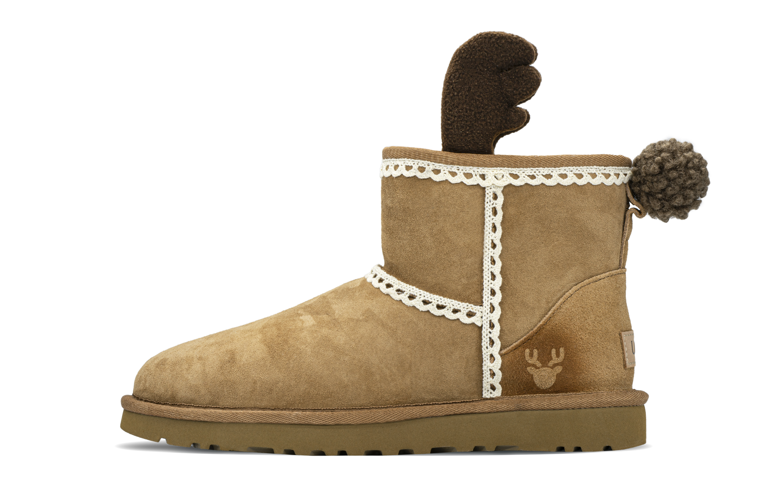 Buy (W) [Kasut Khas] UGG Klasik Mini 'Coklat Khaki' 1016222-CHE(TeamA-麋鹿)