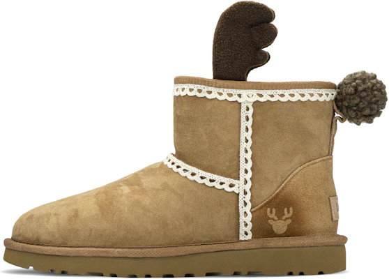 (W) 커스텀 UGG 클래식 미니 '카키 브라운' (Custom UGG Classic Mini 'Khaki Brown') 1016222-CHE(TeamA-麋鹿) Buy (W) 커스텀 UGG 클래식 미니 '카키 브라운' (Custom UGG Classic Mini 'Khaki Brown') 1016222-CHE(TeamA-麋鹿)