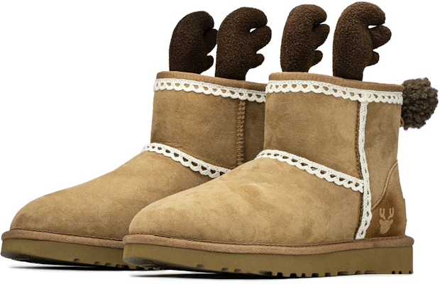 (W) 커스텀 UGG 클래식 미니 '카키 브라운' (Custom UGG Classic Mini 'Khaki Brown') 1016222-CHE(TeamA-麋鹿) Shop (W) 커스텀 UGG 클래식 미니 '카키 브라운' (Custom UGG Classic Mini 'Khaki Brown') 1016222-CHE(TeamA-麋鹿)