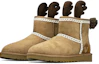 Shop (W) 커스텀 UGG 클래식 미니 '카키 브라운' (Custom UGG Classic Mini 'Khaki Brown') 1016222-CHE(TeamA-麋鹿)