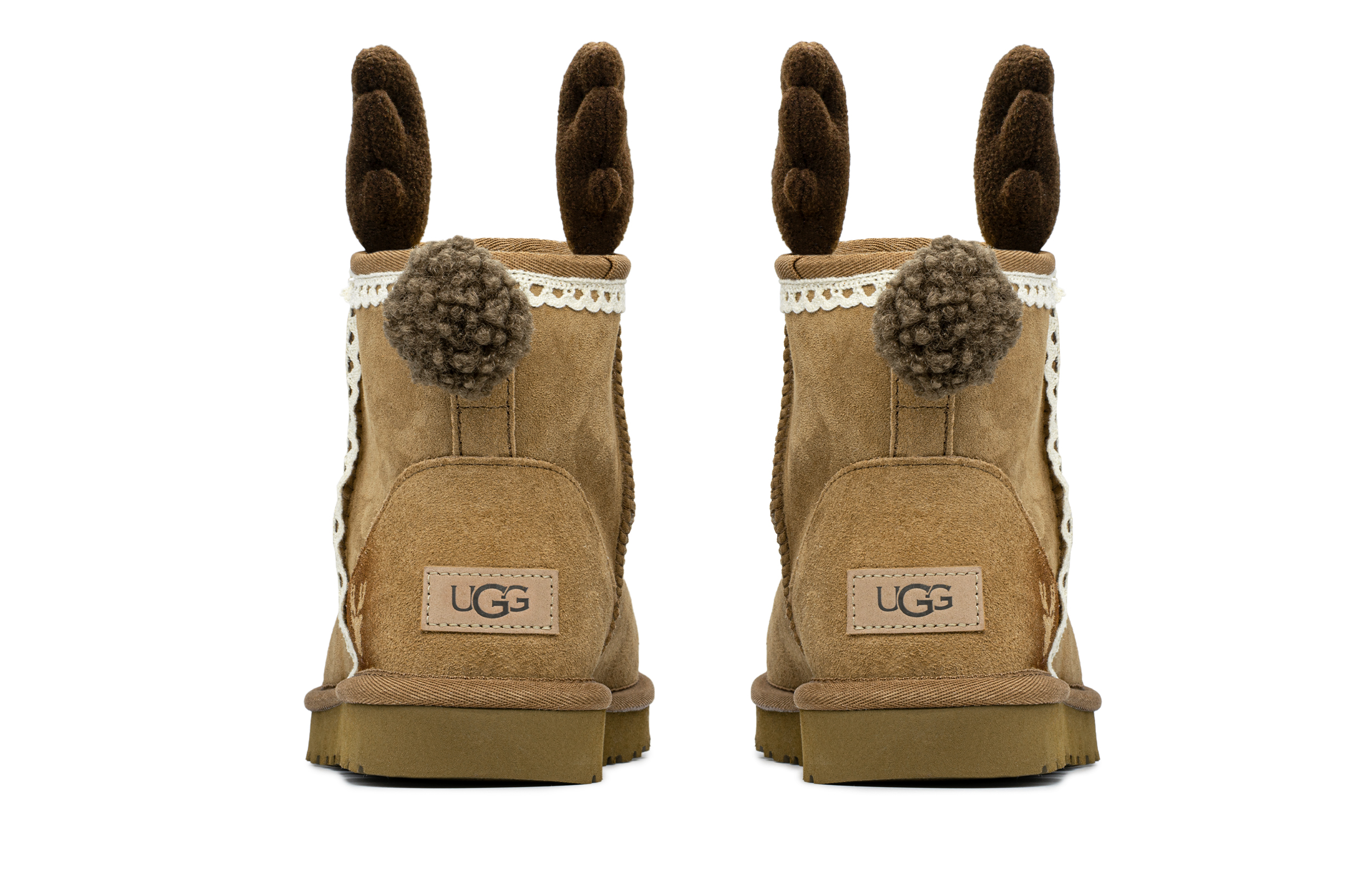 Purchase (W) [Kasut Khas] UGG Klasik Mini 'Coklat Khaki' 1016222-CHE(TeamA-麋鹿)