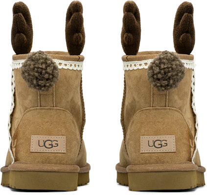 (W) 커스텀 UGG 클래식 미니 '카키 브라운' (Custom UGG Classic Mini 'Khaki Brown') 1016222-CHE(TeamA-麋鹿) Purchase (W) 커스텀 UGG 클래식 미니 '카키 브라운' (Custom UGG Classic Mini 'Khaki Brown') 1016222-CHE(TeamA-麋鹿)