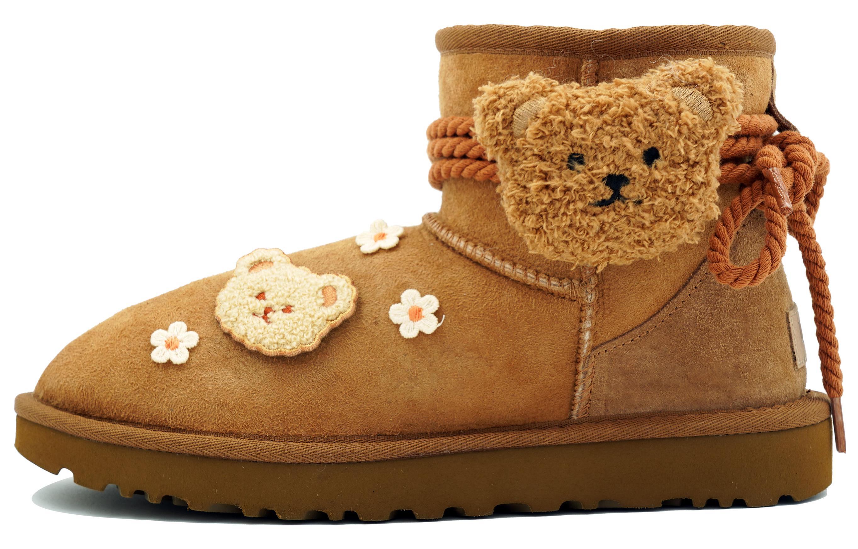 [Custom Shoes] (Women) UGG Classic Mini 'Milk Tea Bear Brown'