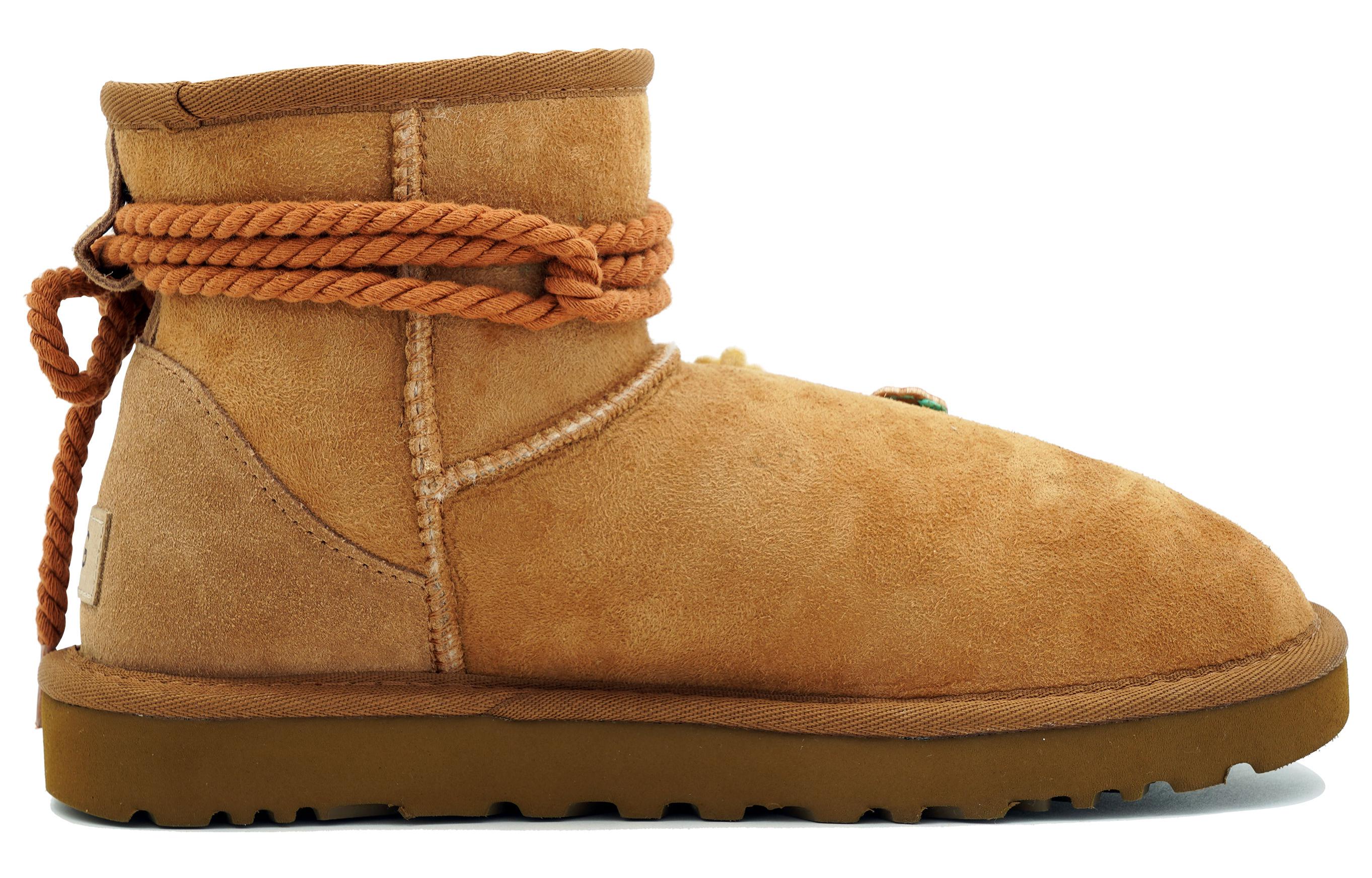 Order [Custom Shoes] (Women) UGG Classic Mini 'Milk Tea Bear Brown'