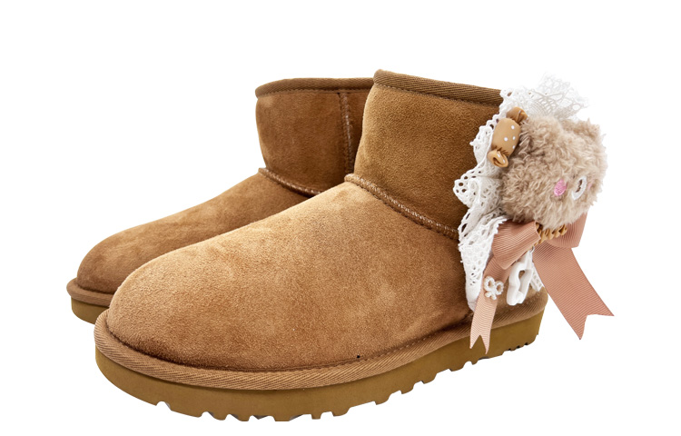[Custom Shoes] (W) UGG Classic Mini 'Snail Enjoy Brown' 圖 4