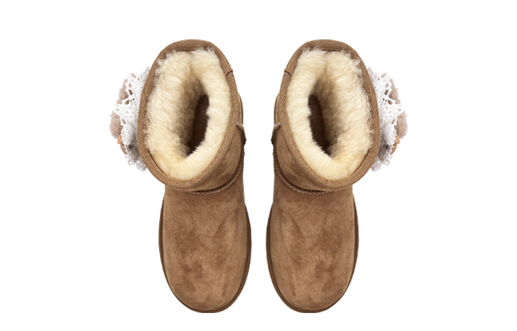 [Custom Shoes] (W) UGG Classic Mini 'Snail Enjoy Brown' 圖 5