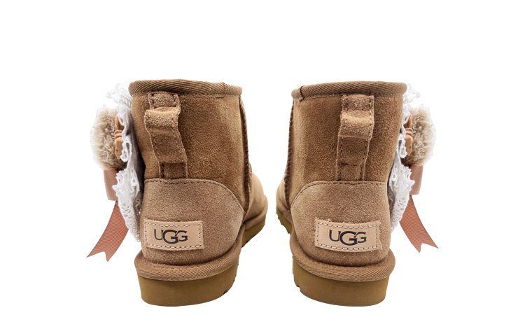 [Custom Shoes] (W) UGG Classic Mini 'Snail Enjoy Brown' 圖 6