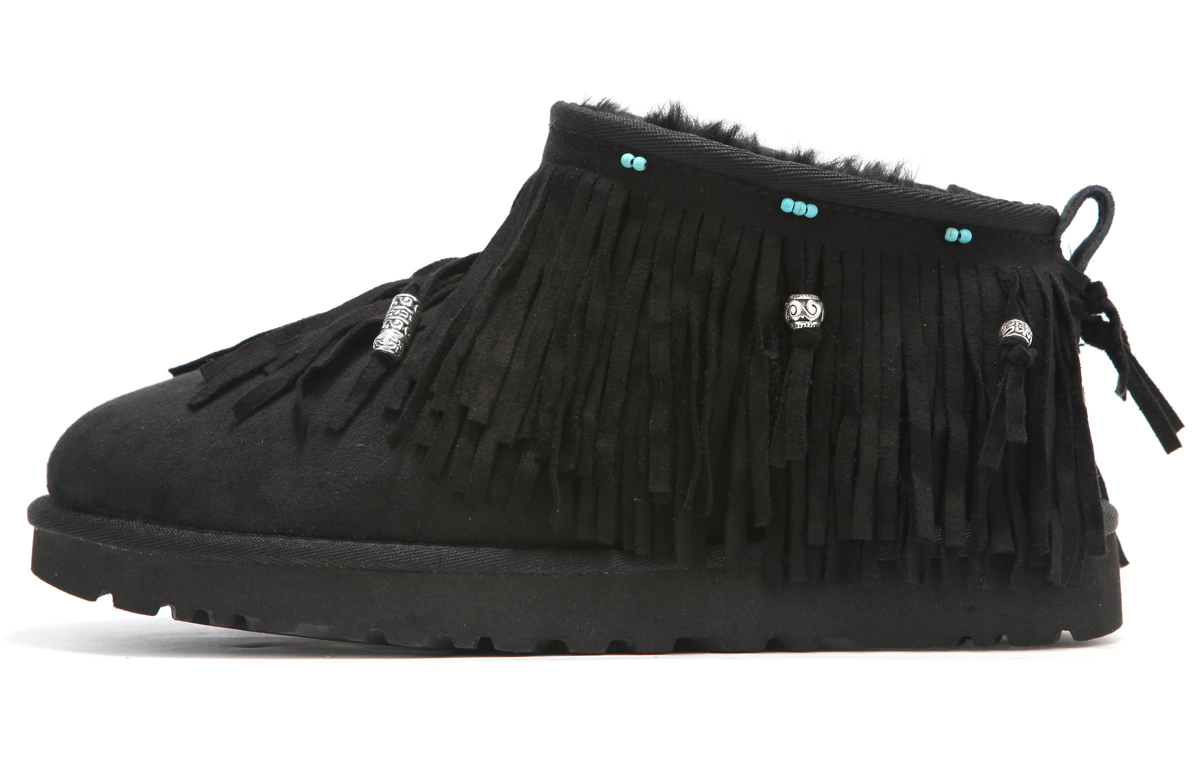 [Custom Shoes] (Women) UGG Classic Ultra Mini 'Bohemian Black'