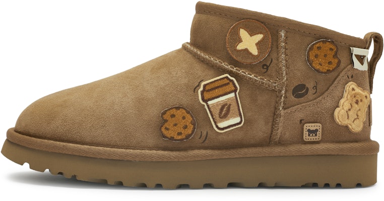 (W) Sepatu Custom UGG Classic Ultra Mini 'Chestnut' 1116109-CHE(Team80-女款小熊烘咖) Buy (W) Sepatu Custom UGG Classic Ultra Mini 'Chestnut' 1116109-CHE(Team80-女款小熊烘咖)