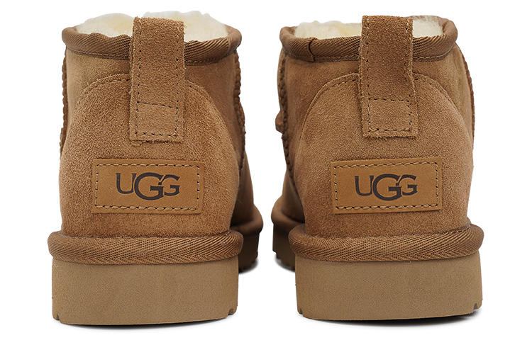[Custom Shoes] (W) UGG Classic Ultra Mini 'Chestnut Pink Berry' 圖 5
