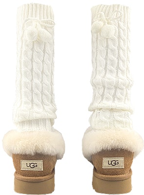【訂製球鞋】 UGG 一腳蹬加絨 復古學院 栗子熊 疊疊襪套 加厚保暖 逃出日記 高筒 雪地靴 女款 栗色 Details for 【訂製球鞋】 UGG 一腳蹬加絨 復古學院 栗子熊 疊疊襪套 加厚保暖 逃出日記 高筒 雪地靴 女款 栗色