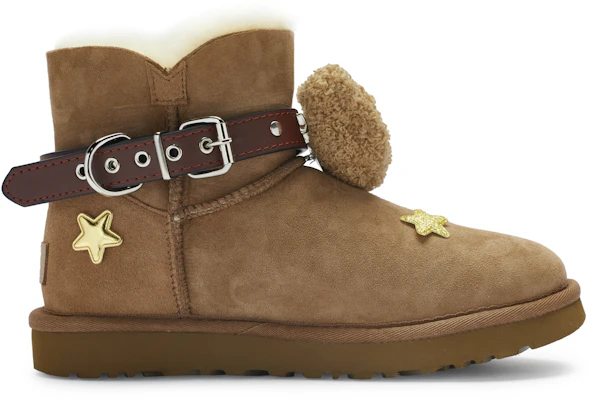 (W) Botas UGG Mini Bailey Bow II 'Chestnut Star Party' 1016422-CHE(Team80-女款星星派对) Order (W) Botas UGG Mini Bailey Bow II 'Chestnut Star Party' 1016422-CHE(Team80-女款星星派对)