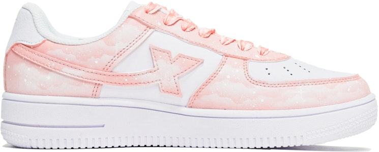 (W) Xtep 361°×ABLOODING「ピンク星雲」カスタムシューズ 881218319851白色(Team14-女粉S-Box) Order (W) Xtep 361°×ABLOODING「ピンク星雲」カスタムシューズ 881218319851白色(Team14-女粉S-Box)