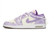 Buy (JR) 에어 조던 1 로우 '블루베리 주스' 커스텀 553560-215(TeamA-蓝莓果汁S-BOX)